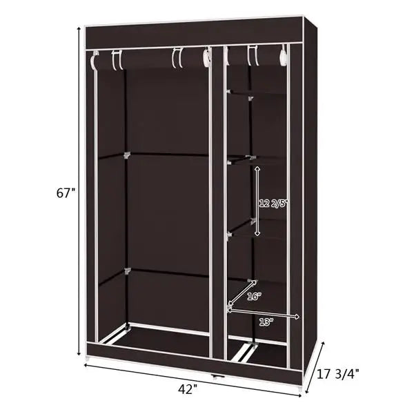 Portable Clothes Closet Wardrobe