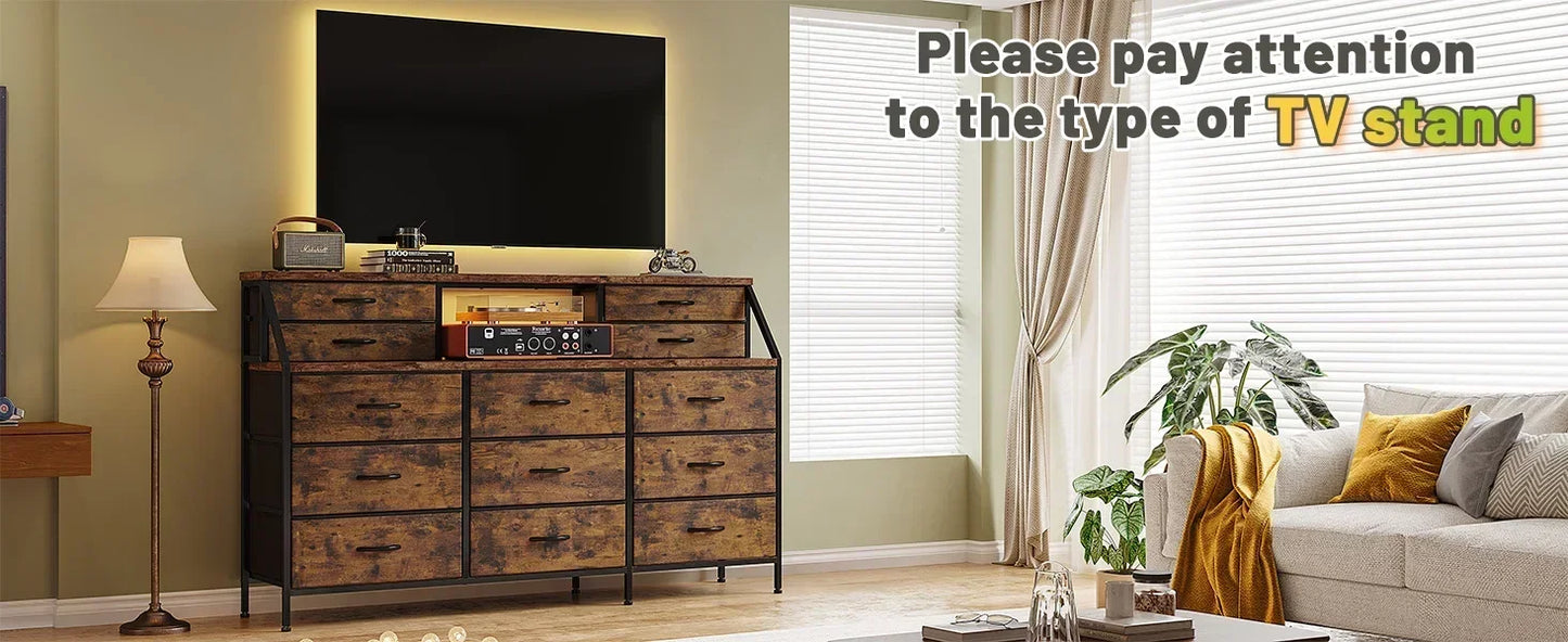 Dresser with 13 Large Drawers