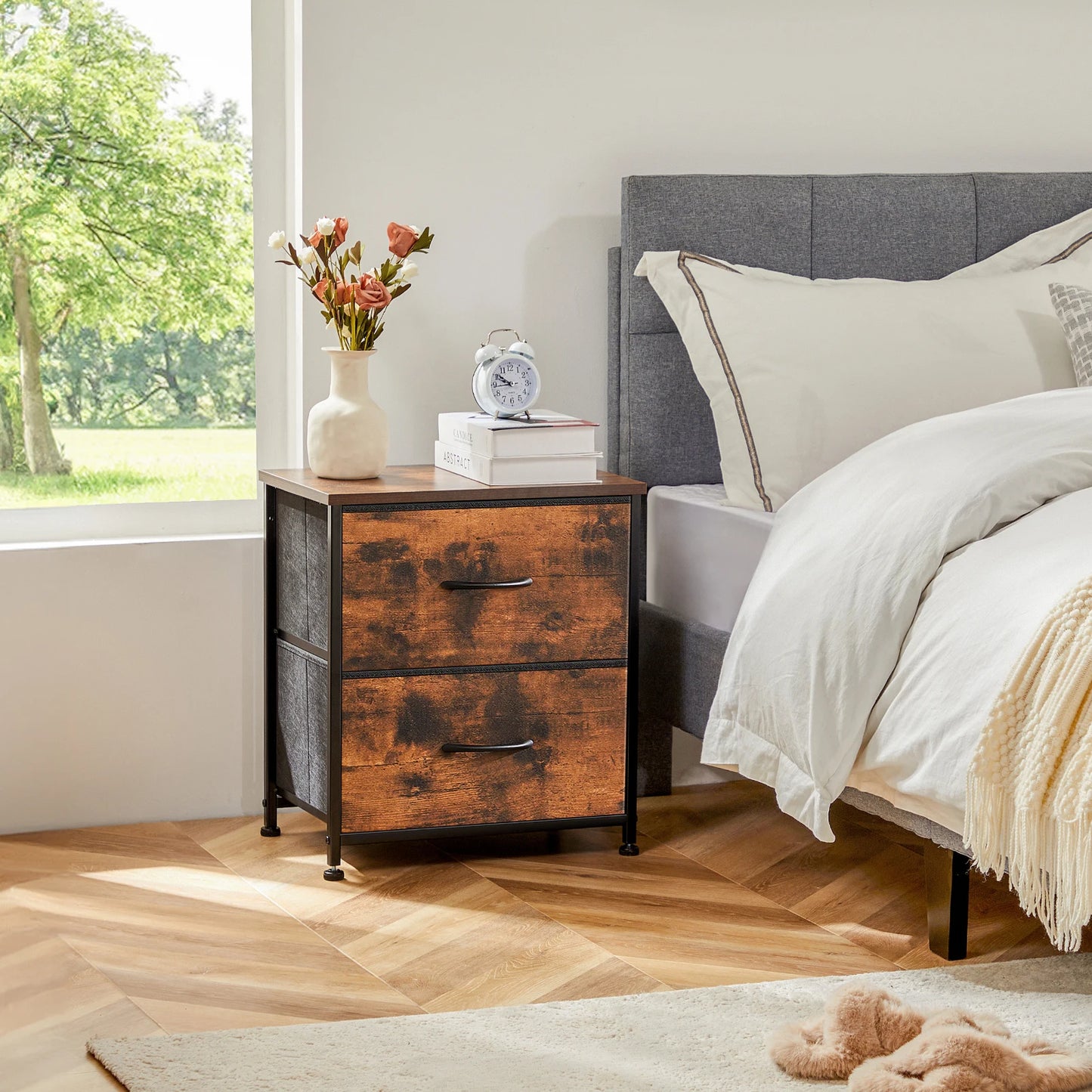 Nightstand Bedside Coffee Sofa Tea Table